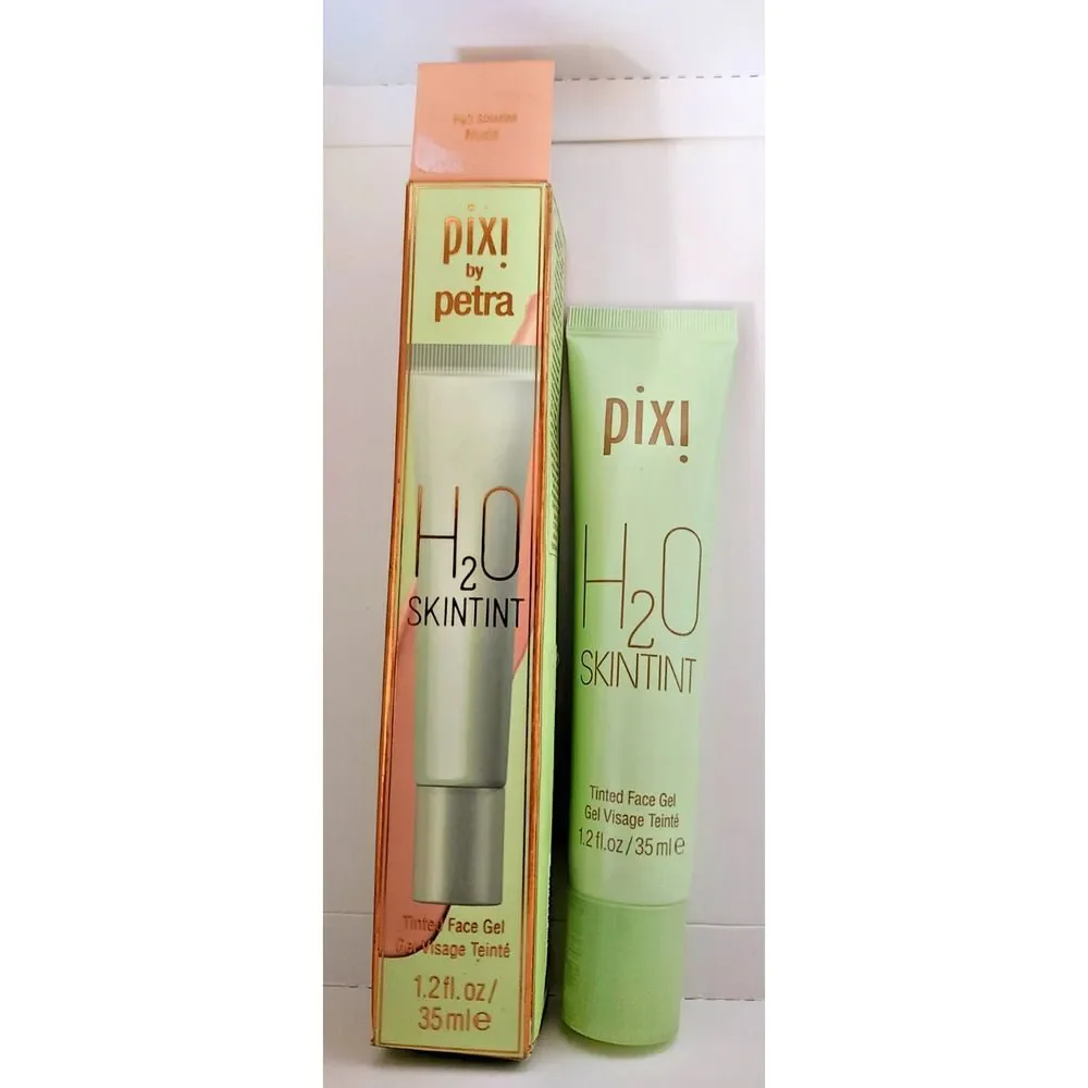 Pixi H2O Skintint Foundation Gel~Nude ~ 35ml/1.2 fl oz NIB
